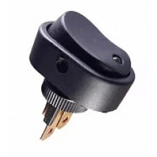 Tecla Con Led Ovalada Ambar 12v