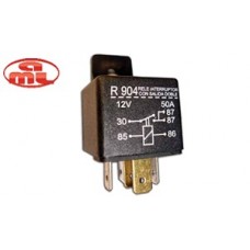Mini Reles 904 12v 50a 5t Luces-bocina Doble Salida