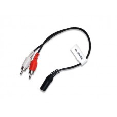 Ficha De Audio Plug A 2 Rca Hembras