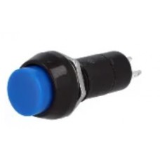 Tecla Redonda Pulsadora Azul 12v