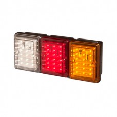 Faro Trasero 1610e Triple Electronico (ro-cr-am)