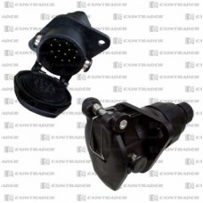 Enchufe Triler15p (base Fija) Universal 12/24v - Plastico Re