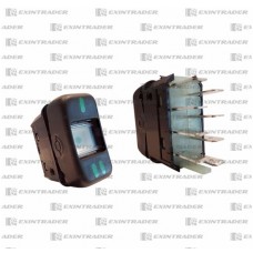 Int. Tecla Tipo M. Benz (luces) 12v 2p 8t