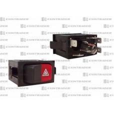 Int. Tecla Tipo Vw (balizas) 12v 1p 7t