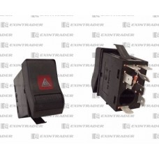 Int. Tecla Tipo Vw (balizas) 12v 1p 7t