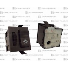 Int. Tecla Tipo M. Benz (luces Reostato) 24v 2p 8t