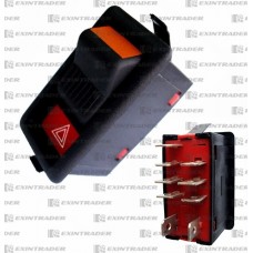 Int. Tecla Tipo Ford (balizas) 24v 9t