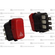 Int. Tecla Tipo M. Benz (balizas) 12v 1p 8t