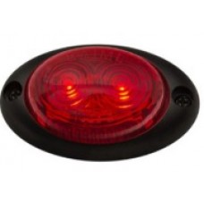 Faro 1032e.r Ovalado Rojo