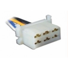 Ficha 6 Vias Macho (porta Hembra) [contraf 1011]