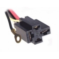 Ficha Relay 70a Con Conexion A Masa [4 Vias]