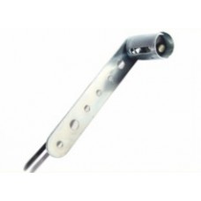 Portalampara 2 Polos Con Soporte Largo Oro1214