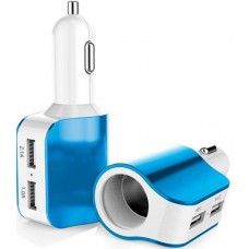 Adaptador 2usb 1 Hembra Encendedor 12 - 24 V