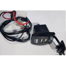 Cargador Usb Doble Para Embutir 12v