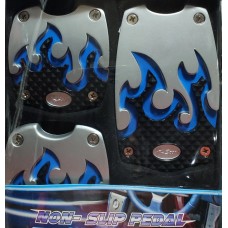 Pedalera Llamas Azul