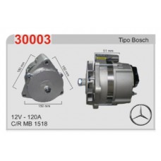 30003 Vmv Alternador Bosch 12v 120a Meredes Benz 1518 Cummin