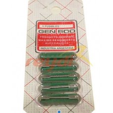 Fusible Conico Europeo 25mm 16a (5u)